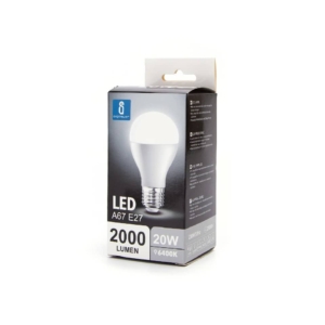 Lampadina LED A67 E27 20W - 2100 lumen Aigostar luce fredda B10105QNR