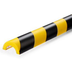 Profilo paracolpi adesivo per tubolari Durable Giallo/nero P30 1115-130