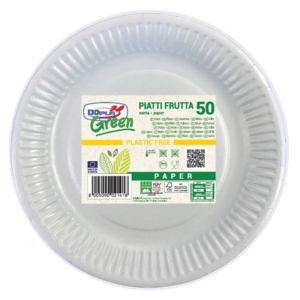 Piatti frutta fibra vergine Dopla Green Ø180 mm - 11800 (conf.50)