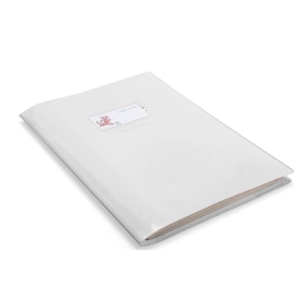 Copertine per quaderni in PVC coprimaxi Colorosa 21x30 cm Bianco - 36718021 (conf.25)