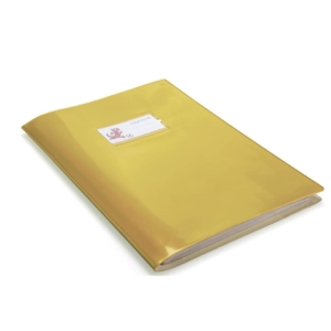 Copertine per quaderni in PVC coprimaxi Colorosa 21x30 cm Oro - 36718035 (conf.25)