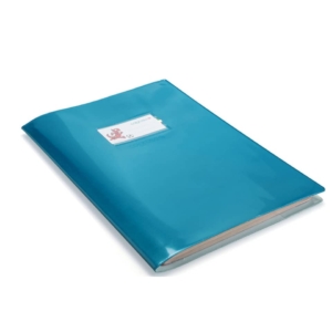 Copertine per quaderni in PVC coprimaxi Colorosa 21x30 cm turchese - 36718027 (conf.25)