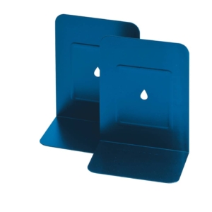 Reggilibri in metallo Lebez - Blu - 088-BL (conf.2)