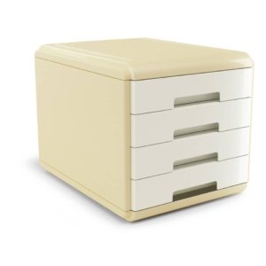 Cassettiera Arda Vintage Milk 4 cassetti 29,5x38,5xH.28,2 cm Avorio - 18P4PMI