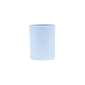 Portapenne in polipropilene rotondo Donau Ø7,5xH.9,5 cm 100% riciclabile Blu pastello - 3132101PL-17 (10 pezzi)