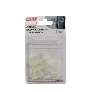Anelli salvamaniglia Emi Trasparente 32,5x13,3 mm - 8501662 (conf.4)