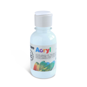 Colore acrilico Primo in bottiglia PET con tappo dosatore 125 ml Verde menta - 402TA125611
