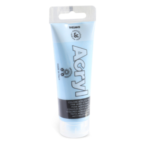 Colore acrilico Primo in bottiglia PET con tappo dosatore 75 ml Azzurro cielo - 420TA75510