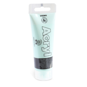 Colore acrilico Primo in bottiglia PET con tappo dosatore 75 ml Verde menta - 420TA75611
