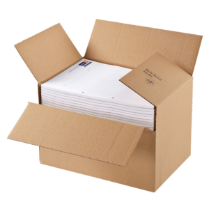 Scatole da imballo americane ColomPac formato 30,5x21,5x11 cm colore Avana - CP131.201 (conf.20)