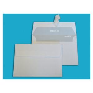 Buste Bianche con lembo Blasetti Strip 80g/m² - 114x162 mm 007 (conf.500)