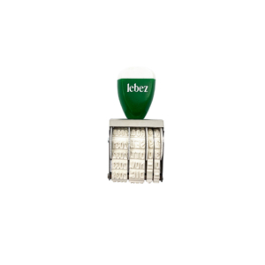 Timbro datario Lebez - altezza carattere 5 mm - 179