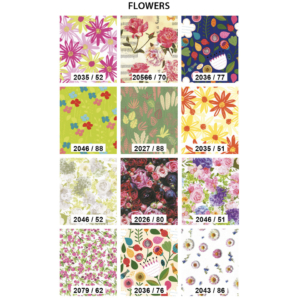 Carta regalo Bolis 70x100 cm patinata flowers - 79007948600 -19 (conf.50)