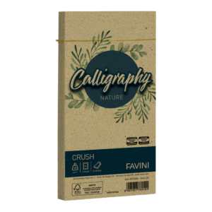 Calligraphy Favini Nature - Buste per carta da lettere 120g/m² - 11x22 cm - oliva - A57N204 (conf.25)
