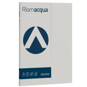 Carta colorata Favini Rismacqua colori tenui 90g/m² A4 - risma da 100 fogli ghiaccio - A69U144