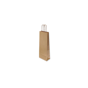 Borse porta bottiglia Florio Carta colore Avana - formato 14x9x40 cm - 70357 (conf.25)