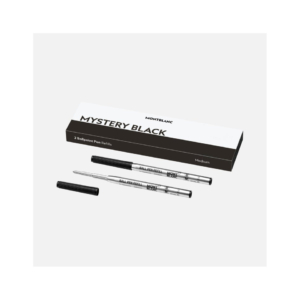 Refill per penne a sfera Montblanc punta media - Nero - MB128211 (conf.2)