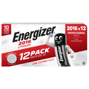 Batterie al litio Energizer 2016 Lithium BP12 - 2016 E303692900 (conf.12)