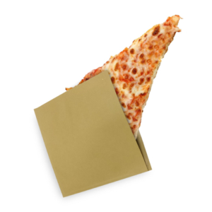 Prendi pizza in carta paglia politenata Le Nappage idonei al contatto con alimenti grassi - 18x18 cm (conf.250)