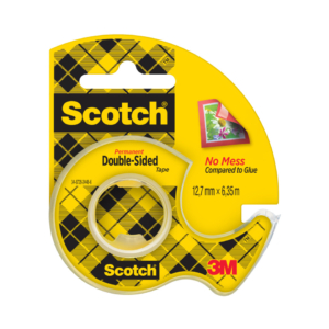 Nastro biadesivo Scotch® 136D SOEU trasparente con dispenser a chiocciola 12,7 mm x 6,3 m - 136D-MDOEU